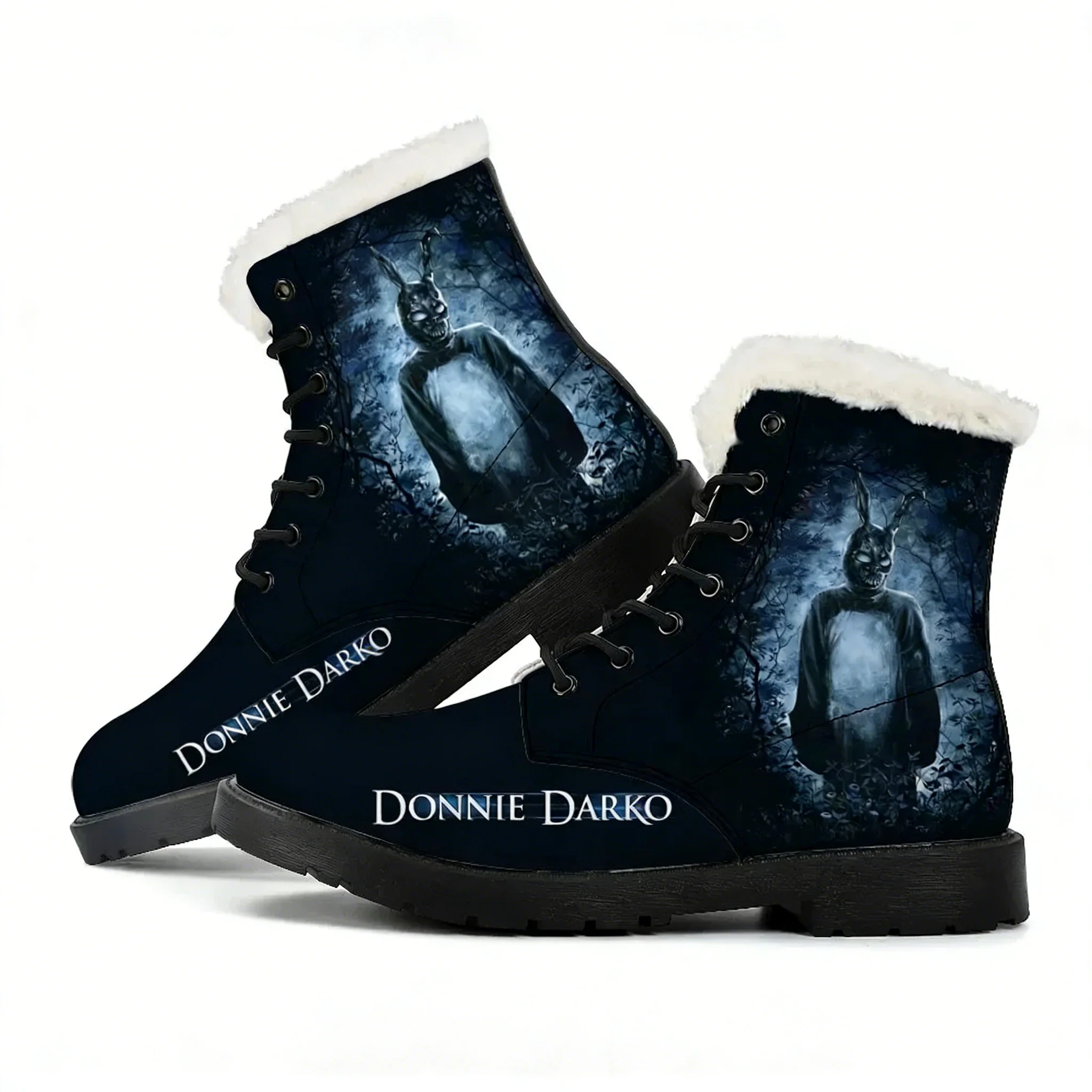 Outdoor Lighting Round - Donnie Darko Plush Boots Mens Womens