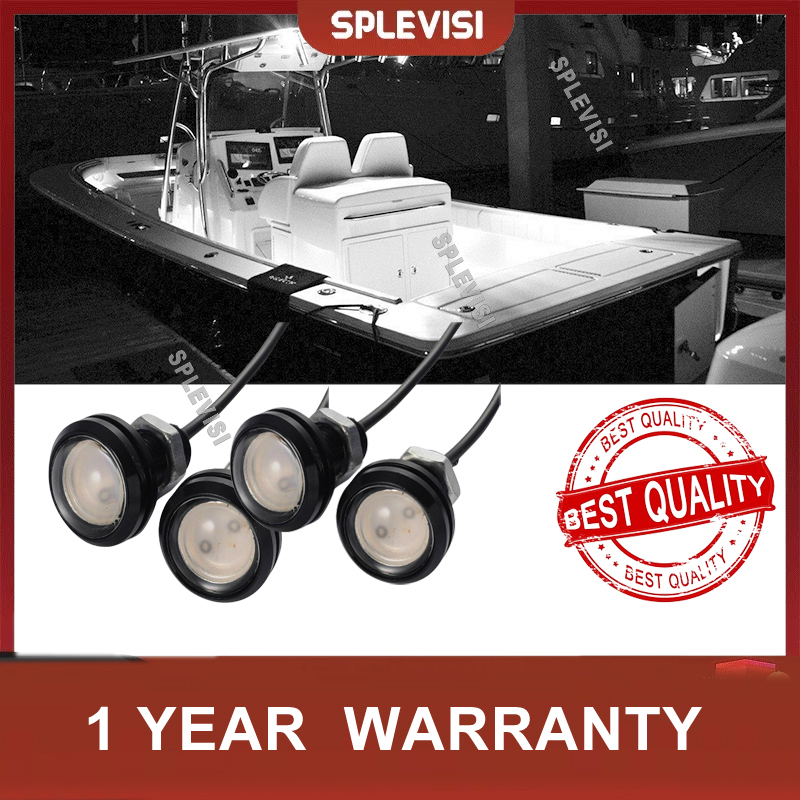Outdoor Lighting Permanent - 4PCS LED Boat Light Waterproof Outrigger