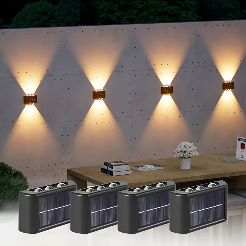 Outdoor Lighting Permanent - LED Solar Light Outdoor Waterproof Solar