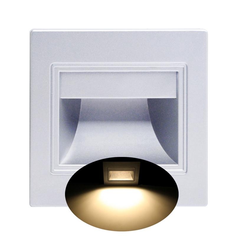 Outdoor Lighting On Stairs - 581E 1.5W LED Recessed Light Pathway