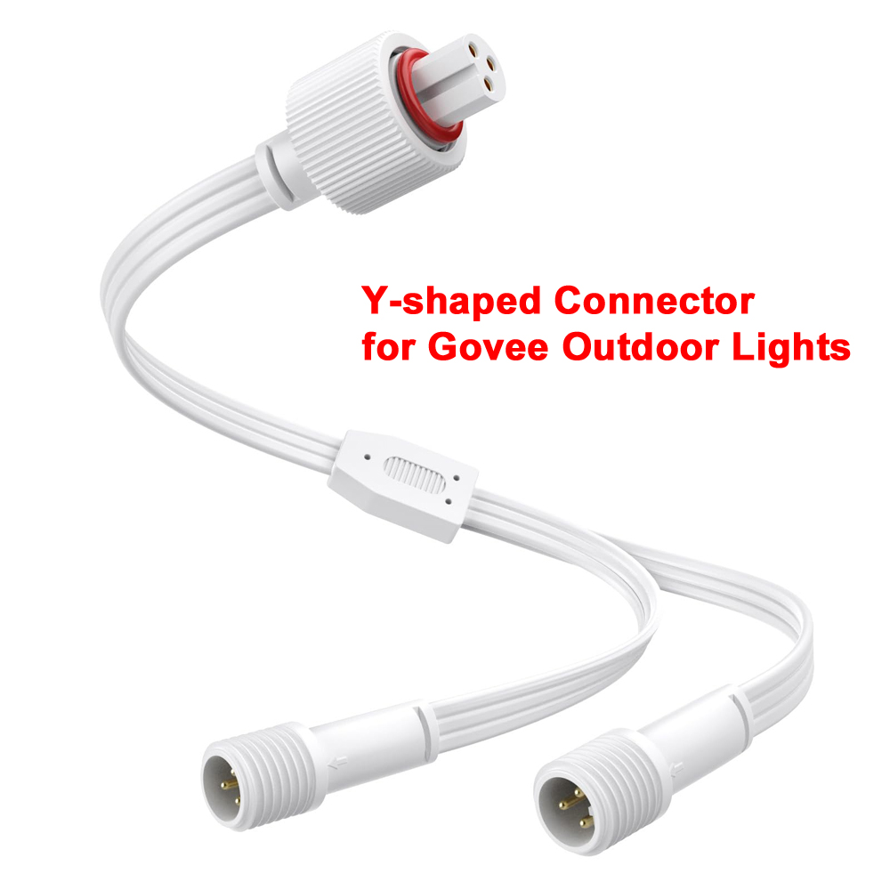 Outdoor Lighting Cable - Y-shaped Connector for Govee Outdoor Lights