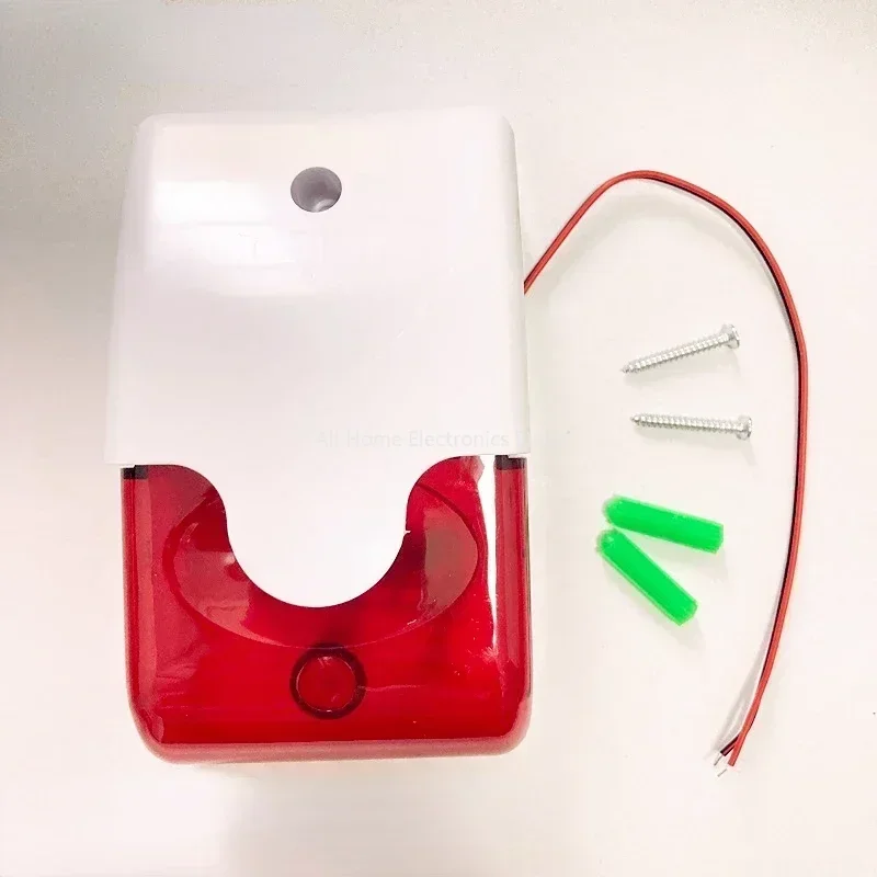 Outdoor Lighting Cable - Strobe Siren Alarm 103 dB Horn