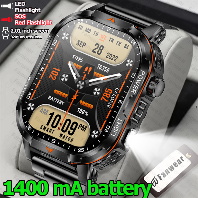 Outdoor Lighting Smart Controller - Military outdoor sturdy men's smart watch