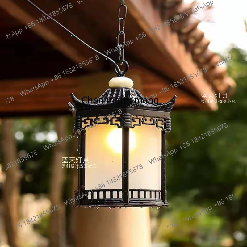 Outdoor Lighting Chandelier - New arrive Chinese pavilion chandelier antique