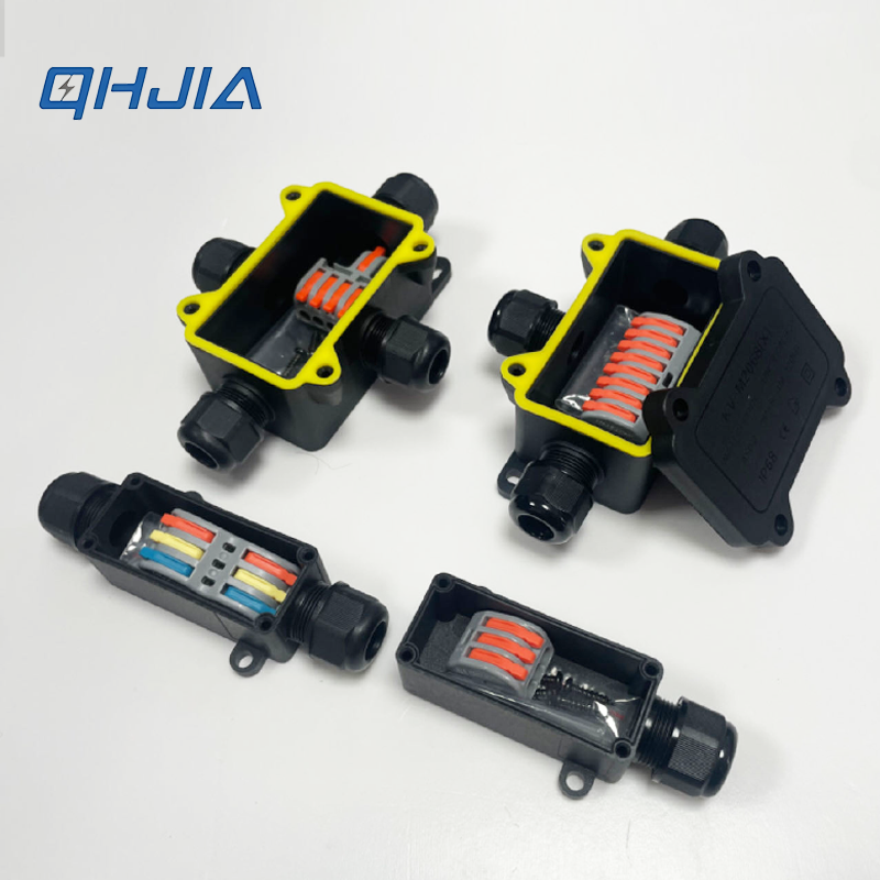 Outdoor Lighting Cable - IP68 Waterproof Junction Box PA66 Fast