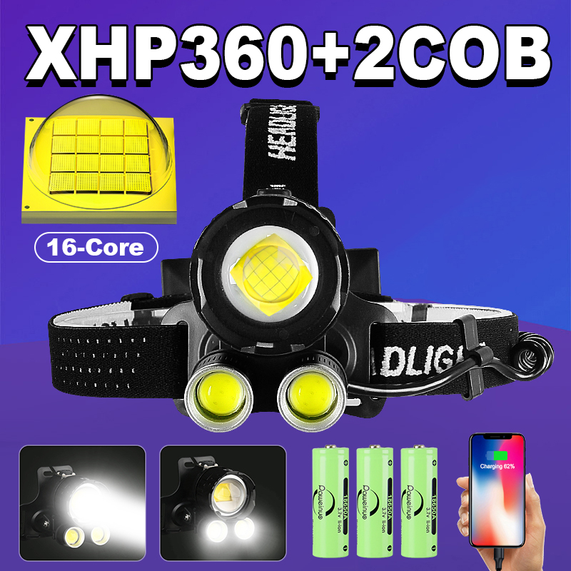 Outdoor Lighting At Lowe'S - Most Powerful XHP360 Led Headlamp Headlight