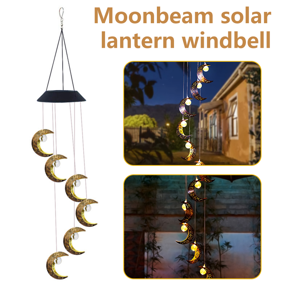 Moon Outdoor Solar Wind Chime  - Outdoor Lighting At Lowe'S review and price