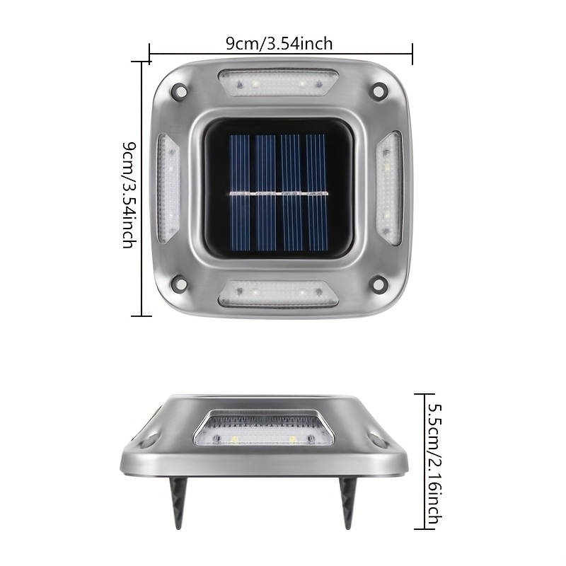 8Pcs Solar Path Lights Outdoor - Outdoor Lighting On Stairs review and price