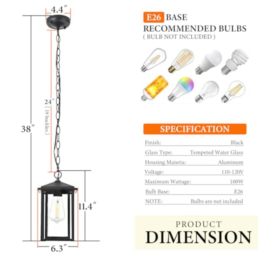 Outdoor Pendant Lights for Pat - Outdoor Lighting Chandelier review and price