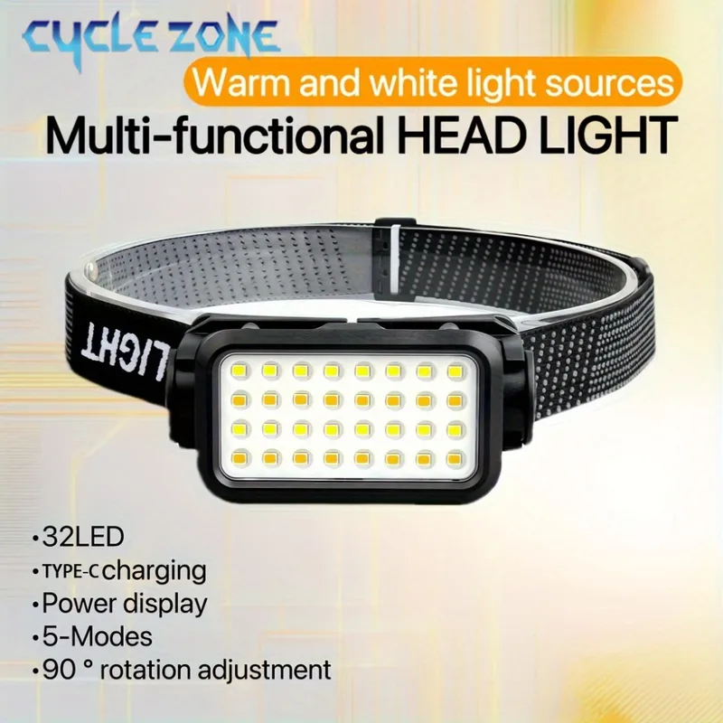 Rechargeable Headlamp with 32  - Outdoor Lighting At Lowe'S review and price
