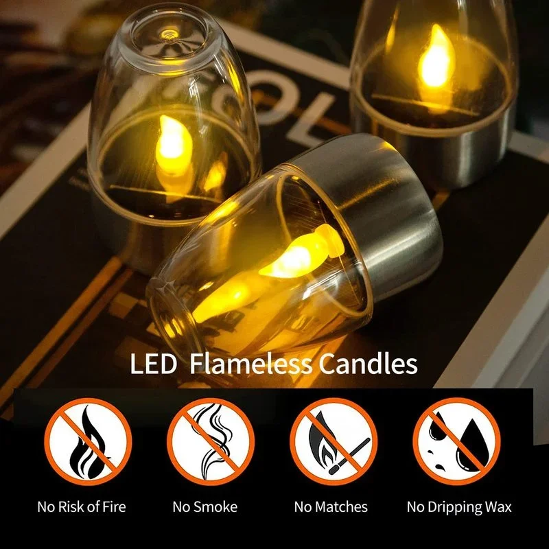 Solar Powered Flameless Candle - Outdoor Lighting Gazebo review and price