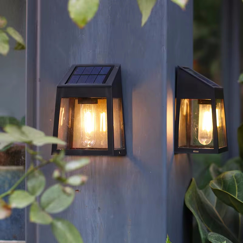 Solar Wall Light Outdoor Water - Photocell Outdoor Lighting review and price