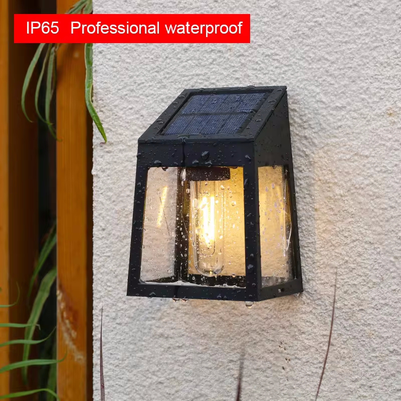 Solar Wall Light Outdoor Water - Photocell Outdoor Lighting review and price