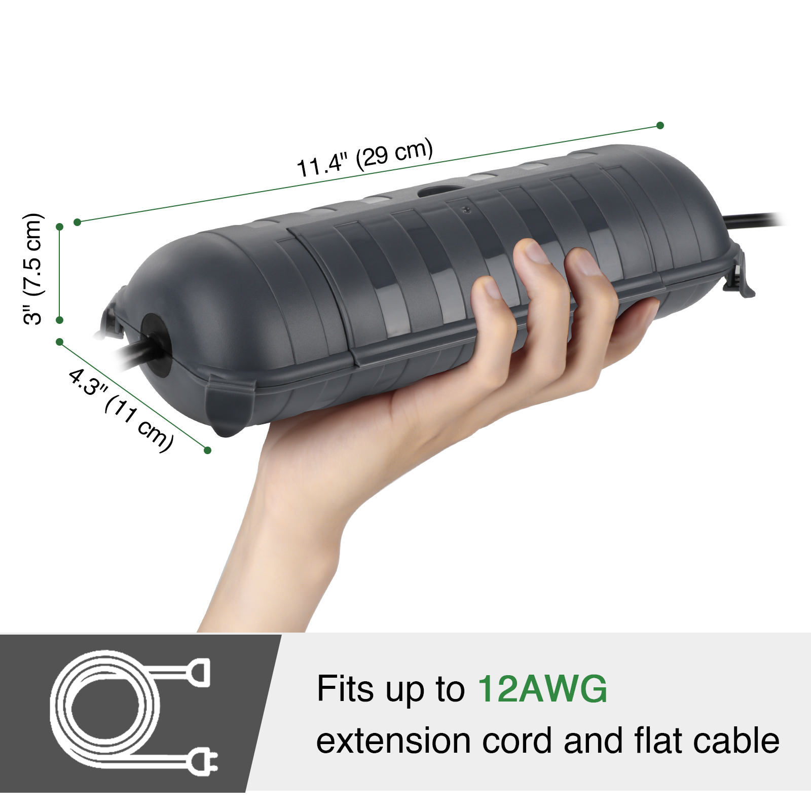 Large Weatherproof Outdoor Ele - Outdoor Lighting Cable review and price