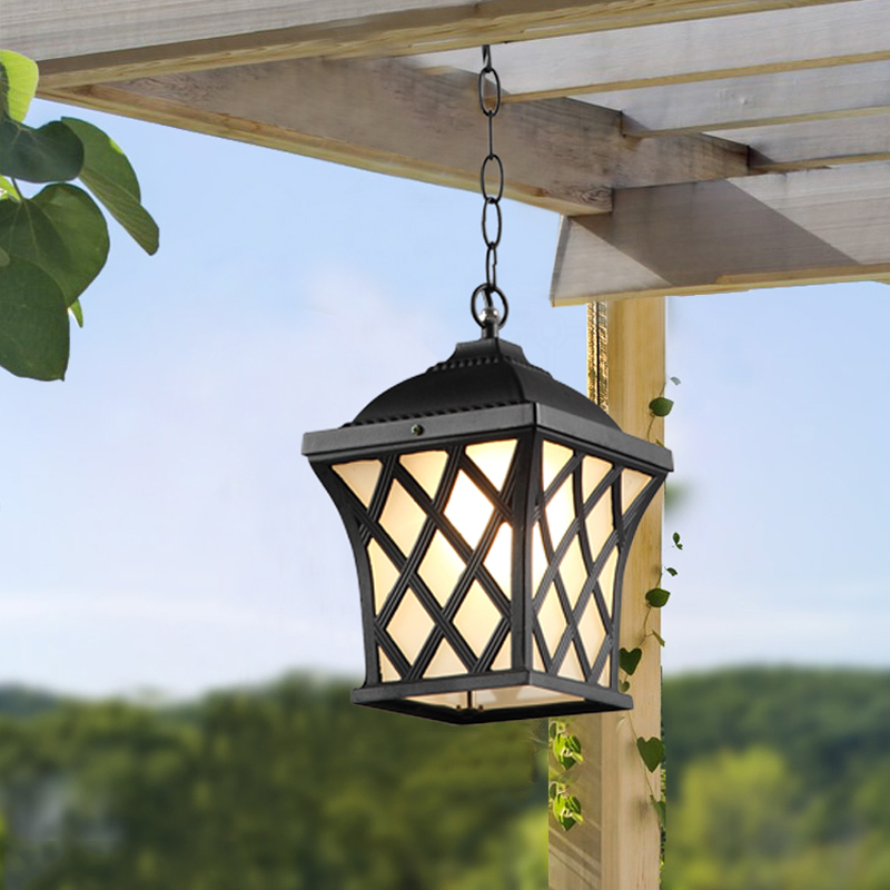European Retro LED Waterproof  - Outdoor Lighting Chandelier review and price