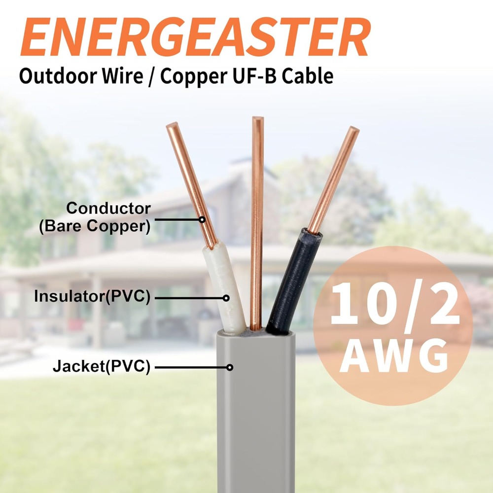 US Shipping 10/2 UF-B Outdoor  - Outdoor Lighting Cable B&Q review and price