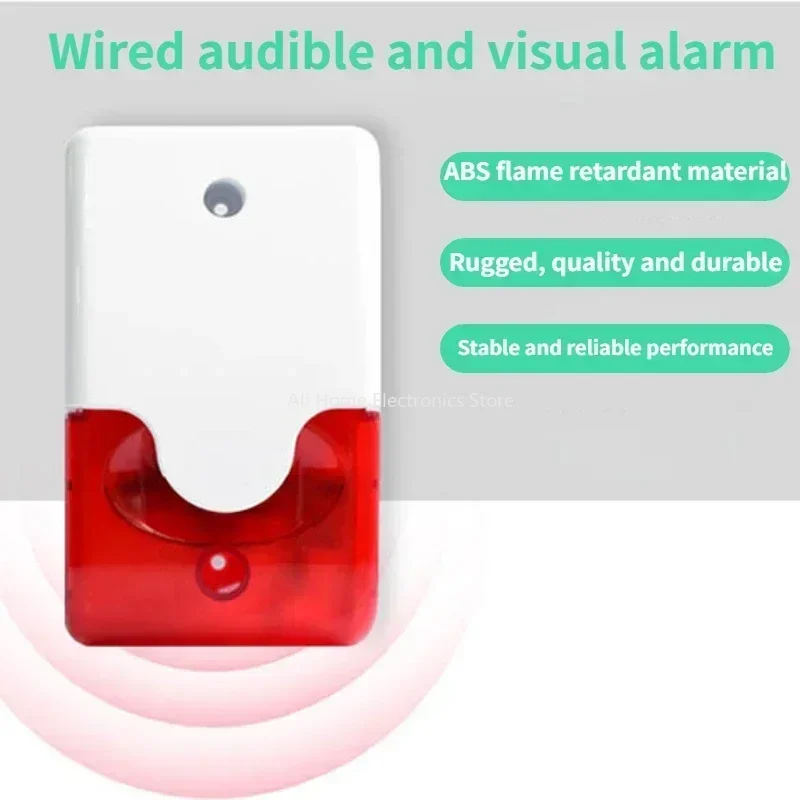 Strobe Siren Alarm 103 dB Horn - Outdoor Lighting Cable review and price
