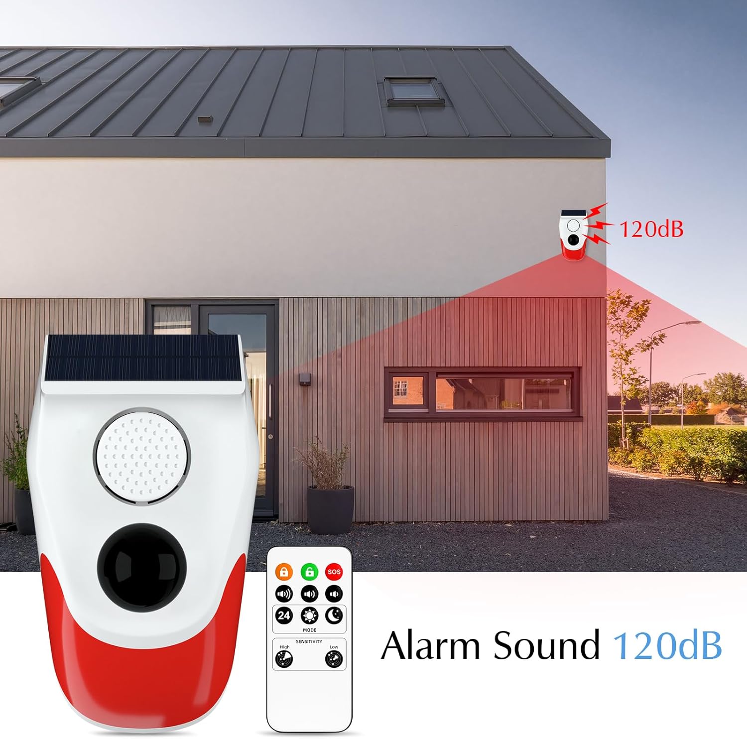 Solar Motion Sensor Outdoor Al - Photocell Outdoor Lighting review and price
