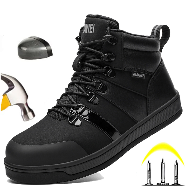 MenSteel Toe Safety Work Boots - Outdoor Lighting Round review and price