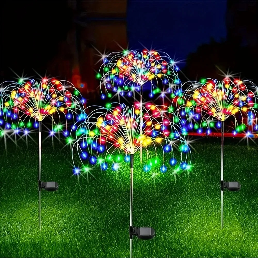 Solar LED Firework Fairy Light - Outdoor Lighting Gazebo review and price
