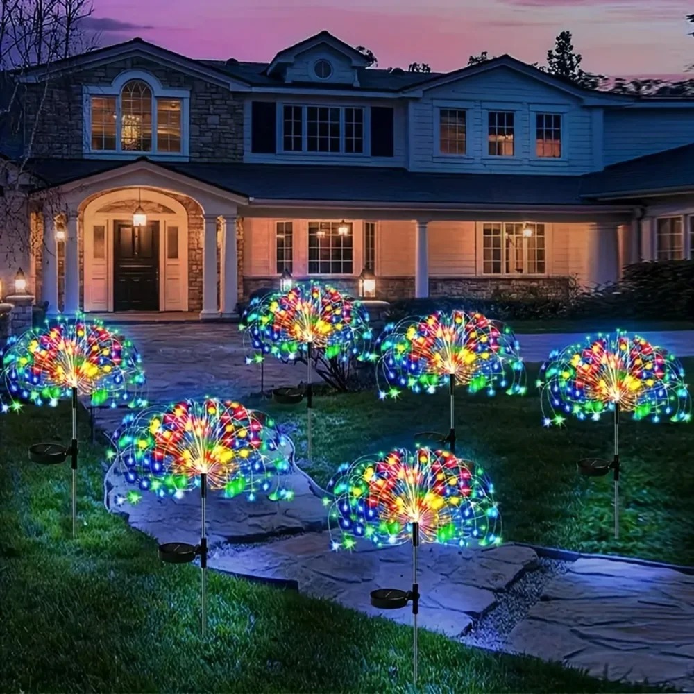 Solar LED Firework Fairy Light - Outdoor Lighting Gazebo review and price
