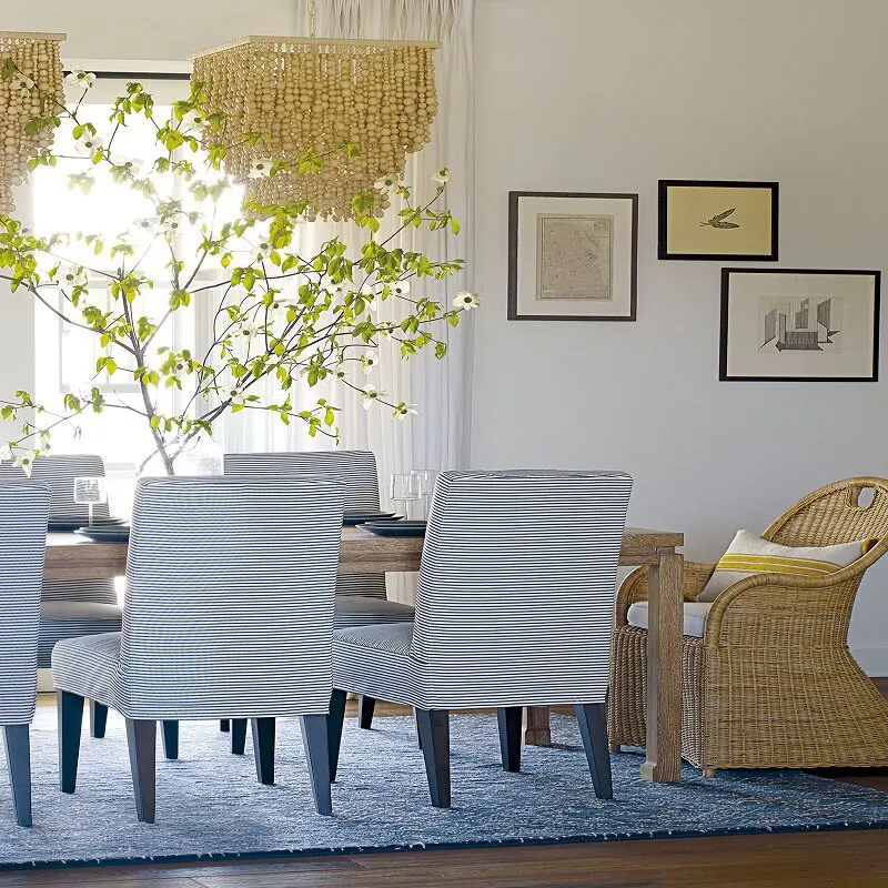 Bohemian Wood Bead Chandelier  - Outdoor Lighting Chandelier review and price