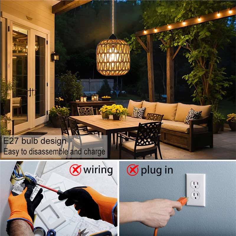 SHGO-Battery Powered Outdoor C - Outdoor Lighting Chandelier review and price