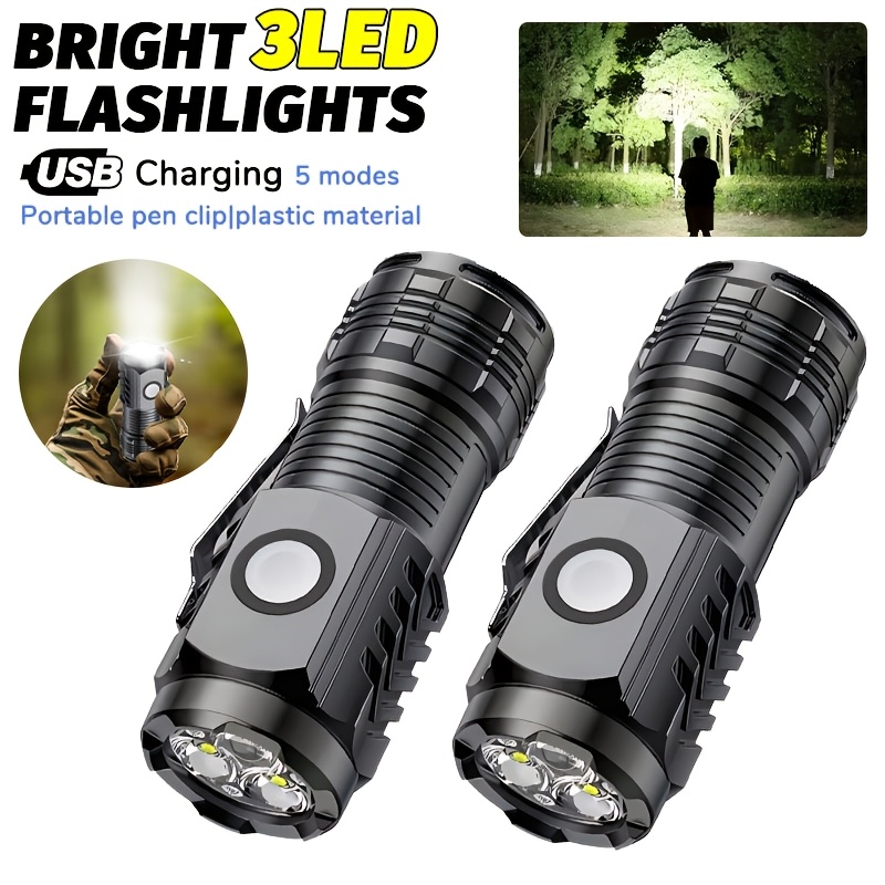Portable Mini LED Handheld Fla - Outdoor Lighting Permanent review and price