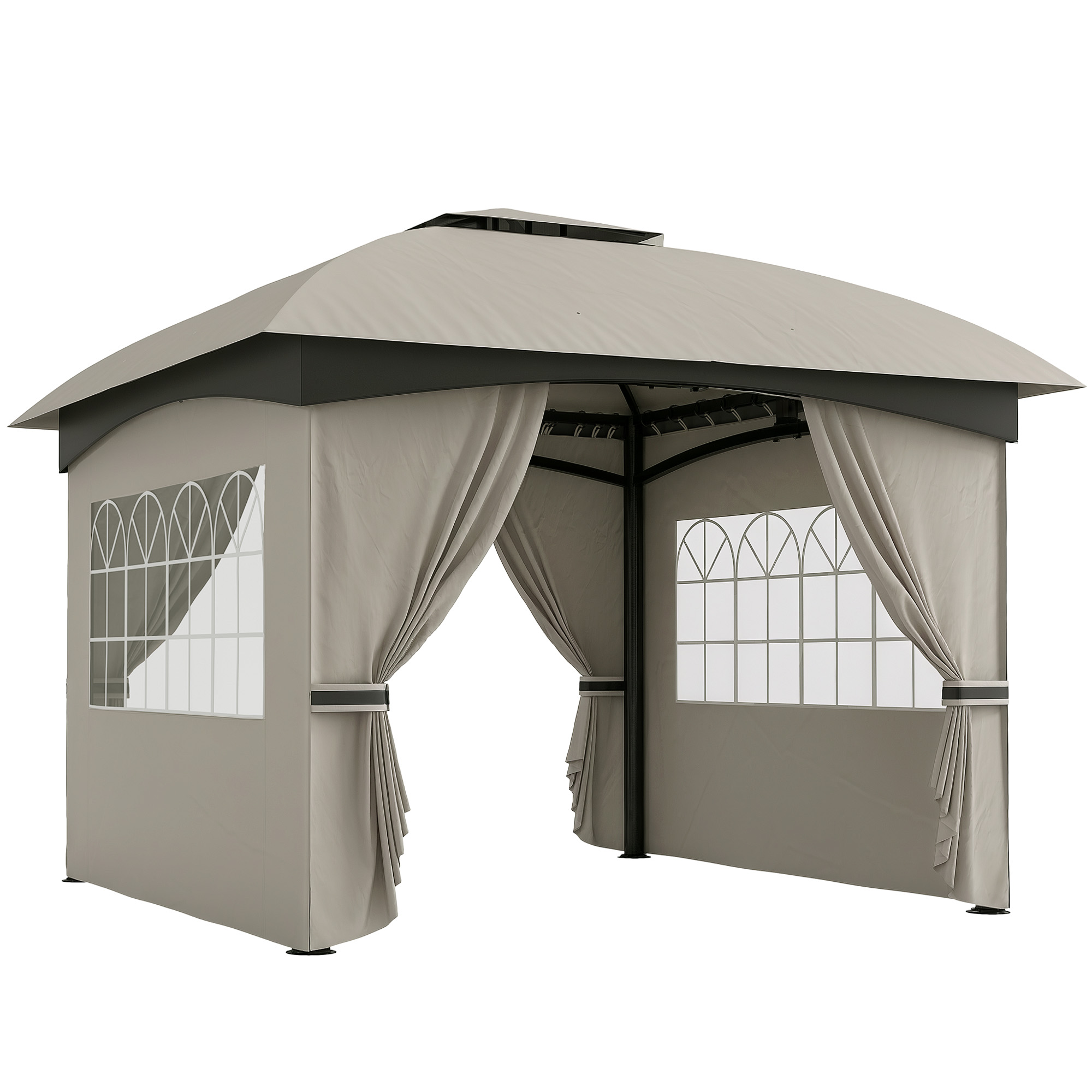 11' X 11' Outdoor Gazebo with  - Outdoor Lighting Gazebo review and price