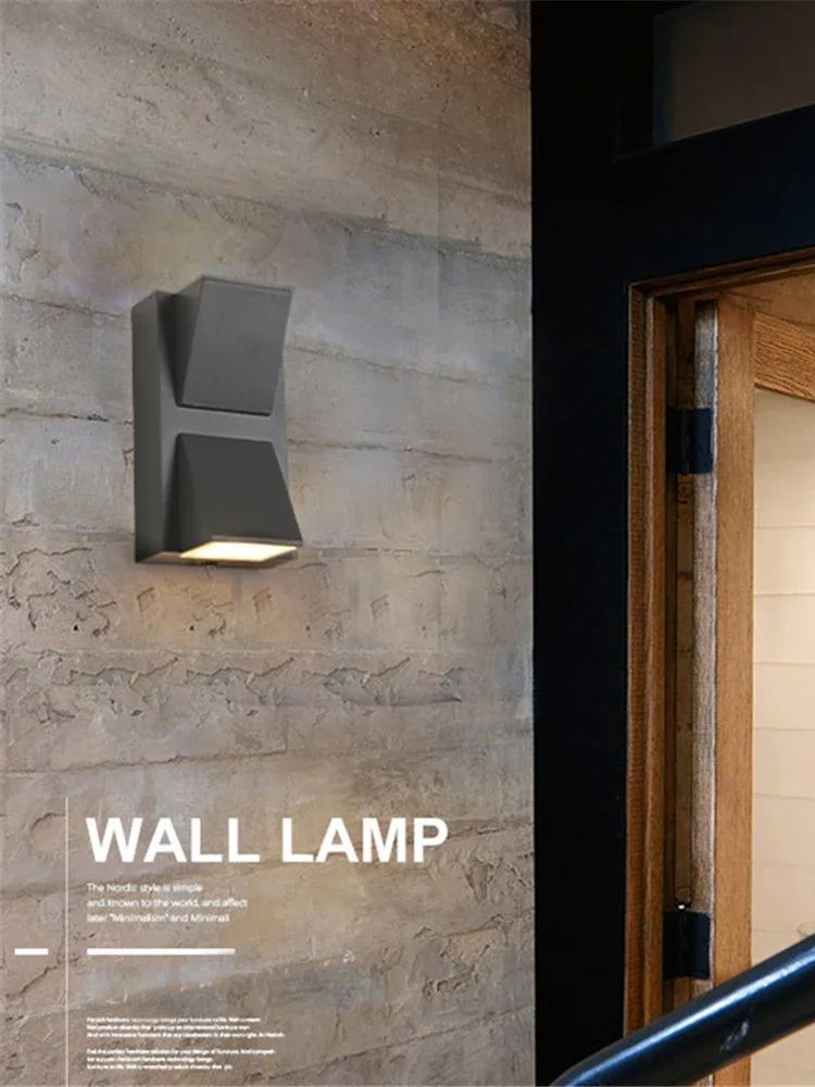 IP65 LED Wall Light Aluminum O - Outdoor Lighting On Stairs review and price
