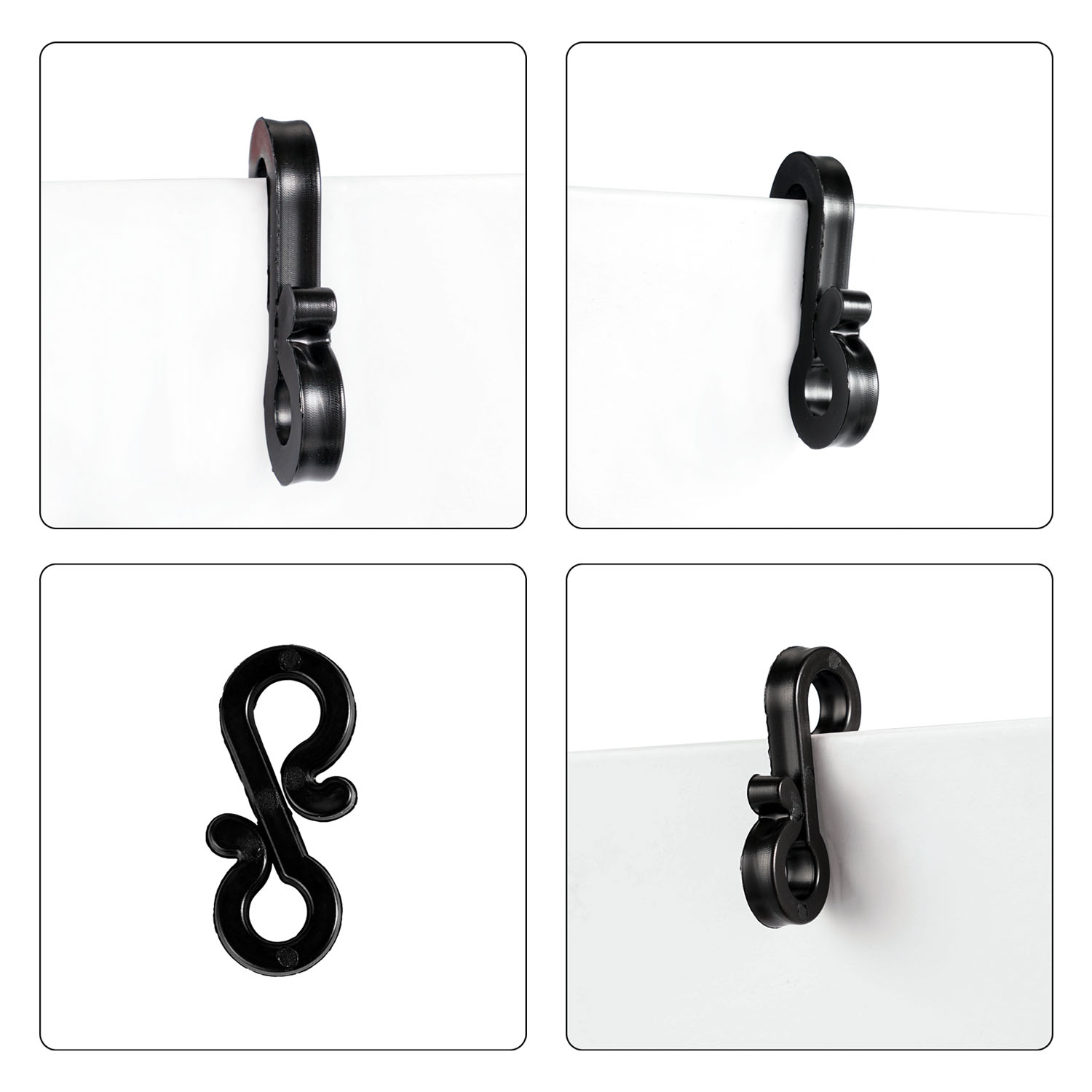 120Pcs Plastic Hooks Gutter Ho - Outdoor Lighting Cable review and price