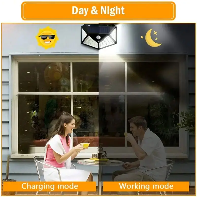 100LED Outdoor Solar Garden Li - Photocell Outdoor Lighting review and price