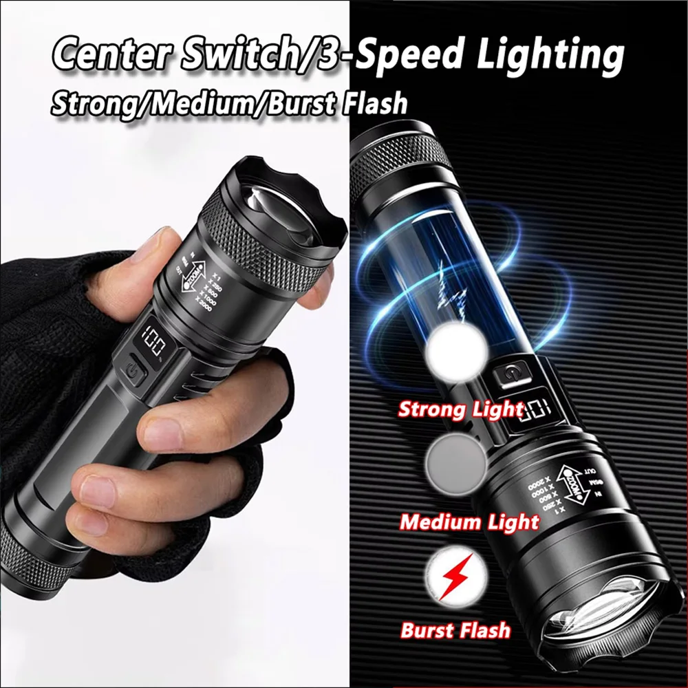 Rechargeable LED Flashlight Zo - Outdoor Lighting Permanent review and price