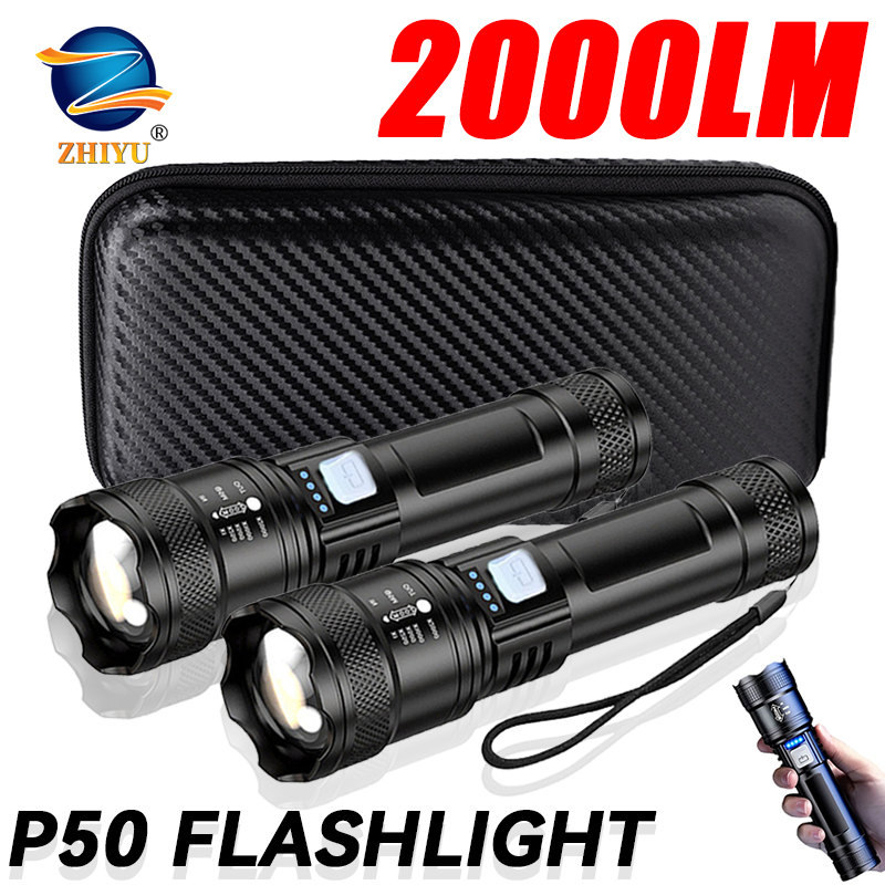 Tactical LED Flashlight 2000LM - Outdoor Lighting Permanent review and price