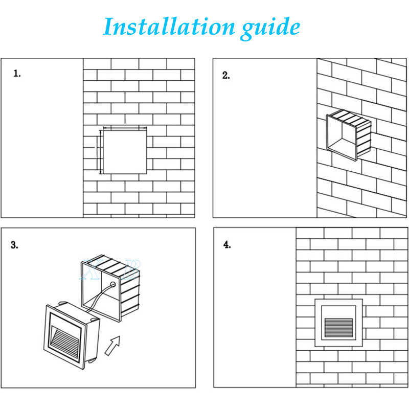 LED Wall Lamp 5W Waterproof LE - Outdoor Lighting On Stairs review and price