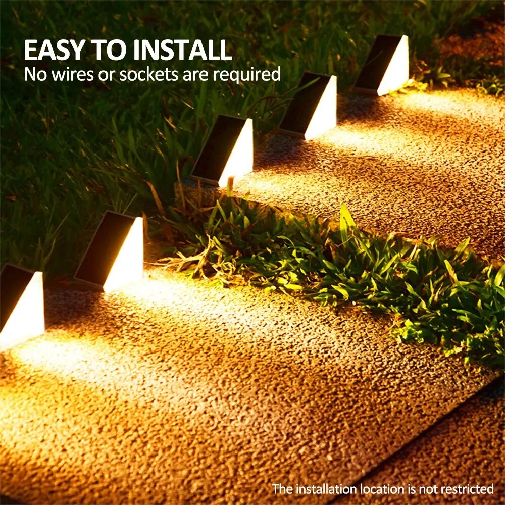 IP67 Waterproof Solar Step Lig - Outdoor Lighting On Stairs review and price