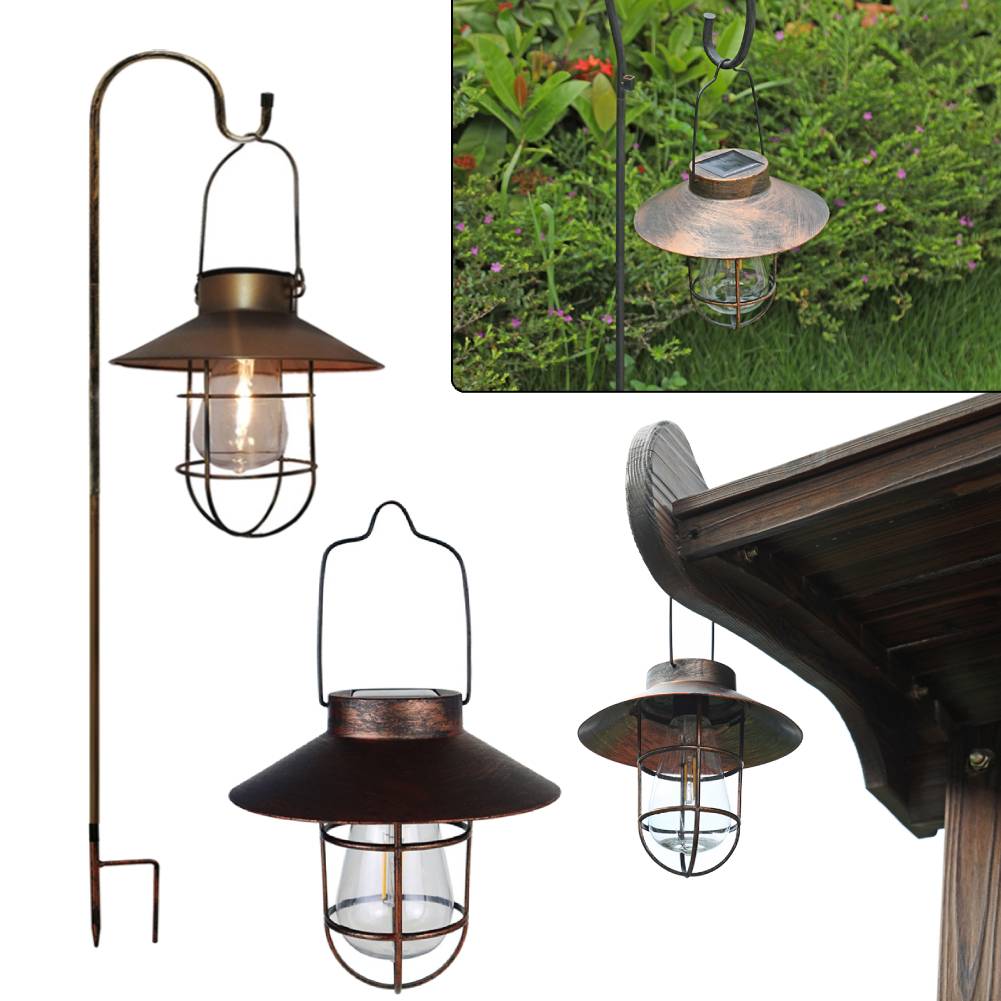 Solar Retro Camping Lantern Wa - Outdoor Lighting Chandelier review and price